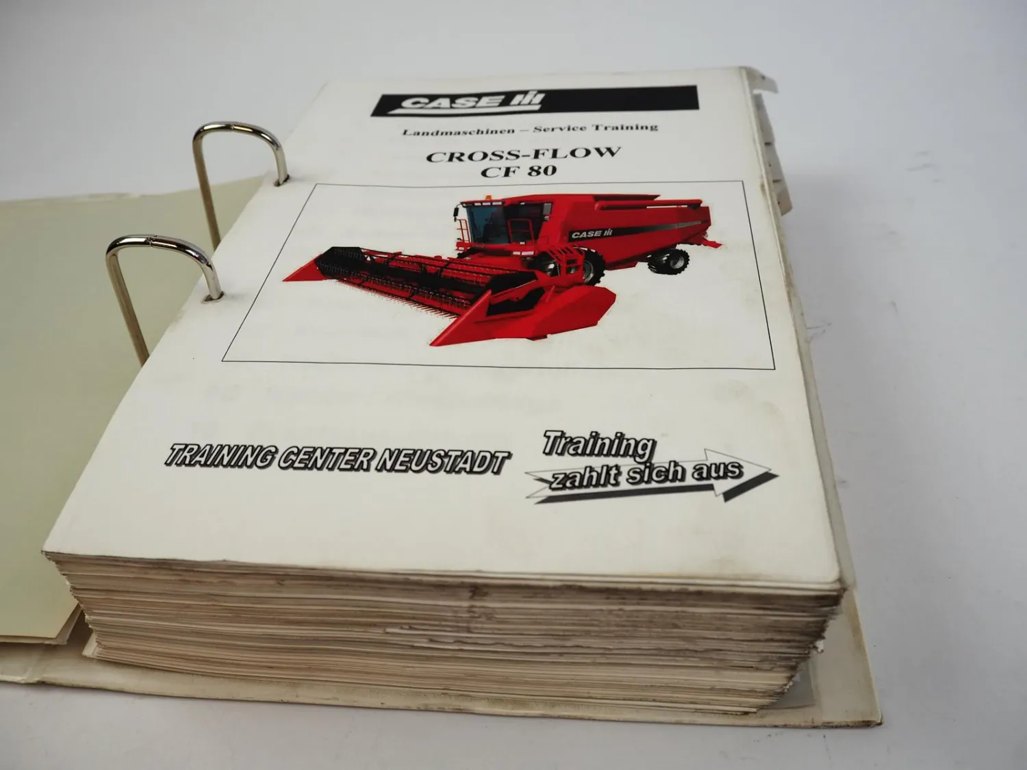 Case CF80 Cross Flow Mähdrescher Service Training 2000 Werkstatthandbuch