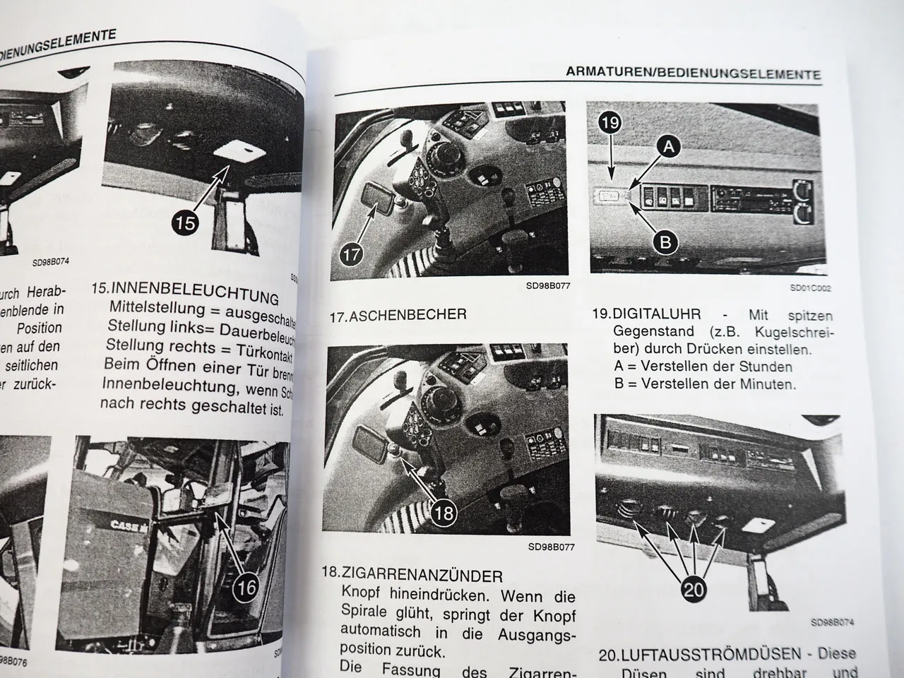 Case CS100 CS110 CS120 CS130 CS150 High-Tech Betriebsanleitung 2001