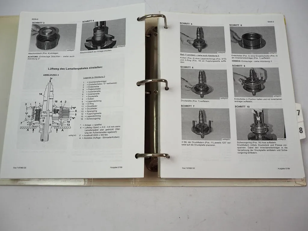 Case CS110 CS 120 130 150 Werkstatthandbuch Reparaturanleitung Nov. 1999