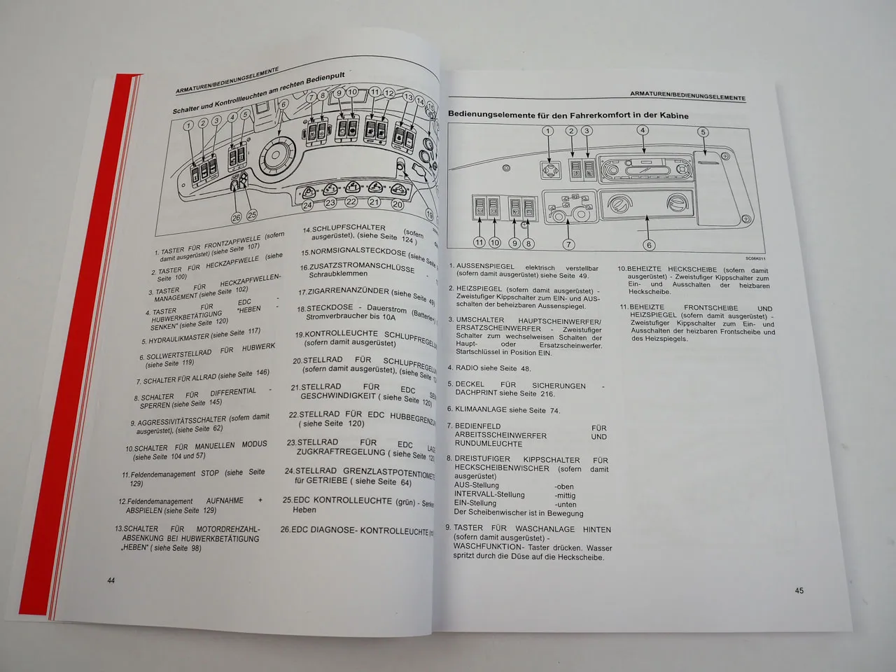 Case CVX 140 150 160 175 195 Traktor Betriebsanleitung Bedienung Wartung