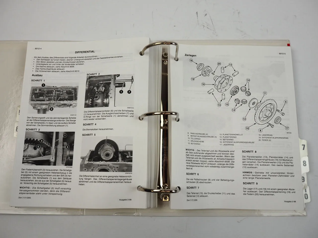 Case CX 50 60 70 80 90 100 Werkstatthandbuch Reparaturanleitung 1998
