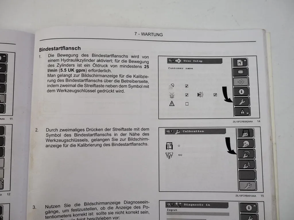 Case IH RB344 Silage Pack Sammelpresse Betriebsanleitung Betriebsanweisung 2011