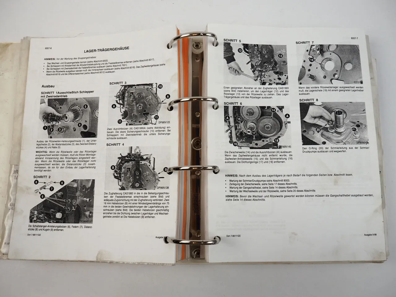 Case Maxxum MX 100 110 120 135 80 90 100 C Service Training Werkstatthandbuch