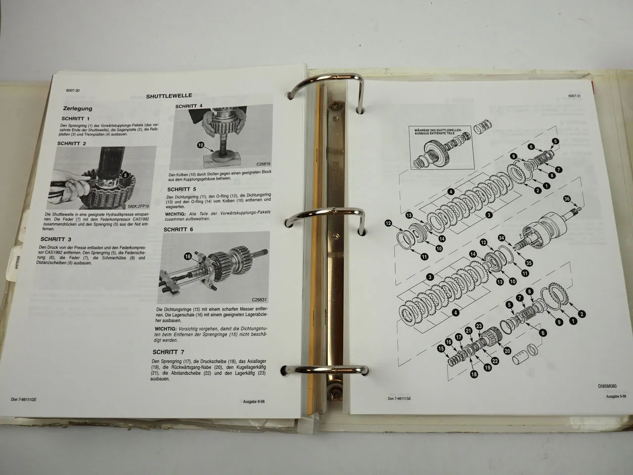 Case Maxxum MX 100 110 120 135 Werkstatthandbuch Reparatur 1999 2000