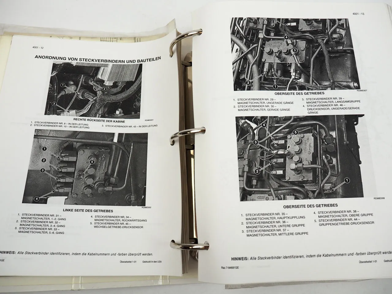 Case MX 180 200 220 240 270 Magnum Werkstatthandbuch 2001