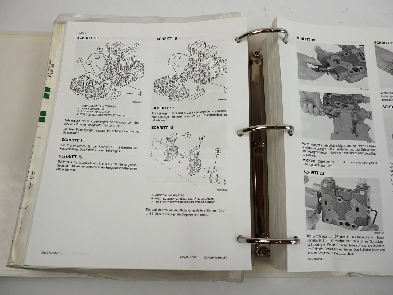 Case MX 180 200 220 240 270 Magnum Werkstatthandbuch 2001