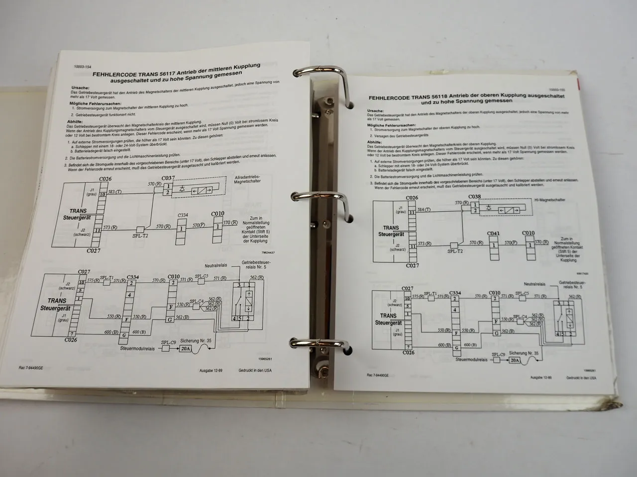 Case MX 180 200 220 240 270 Magnum Werkstatthandbuch Ergänzung ab JJA0105001