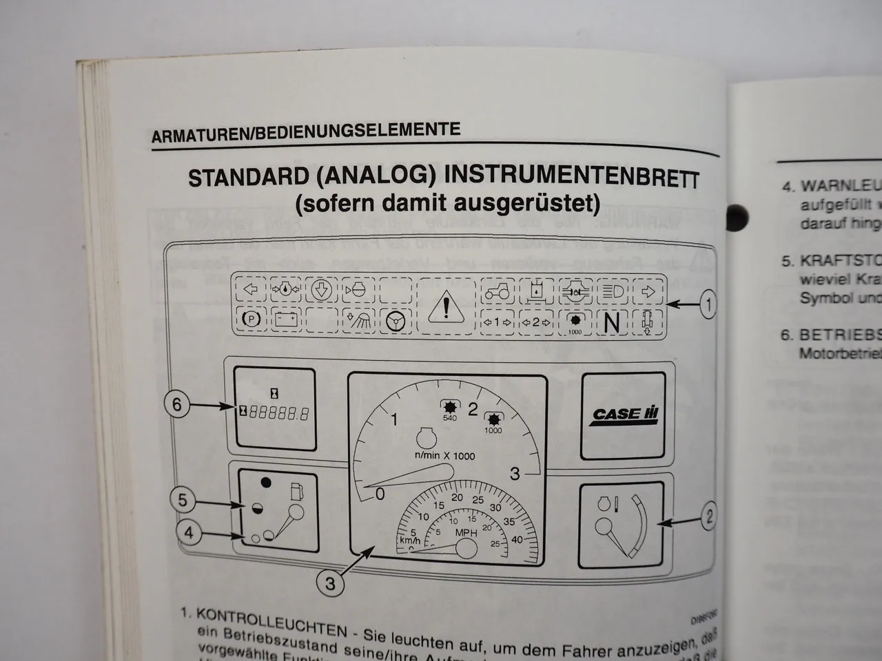 Case MX80C MX90C MX100C Maxxum Schlepper Betriebsanleitung 1998