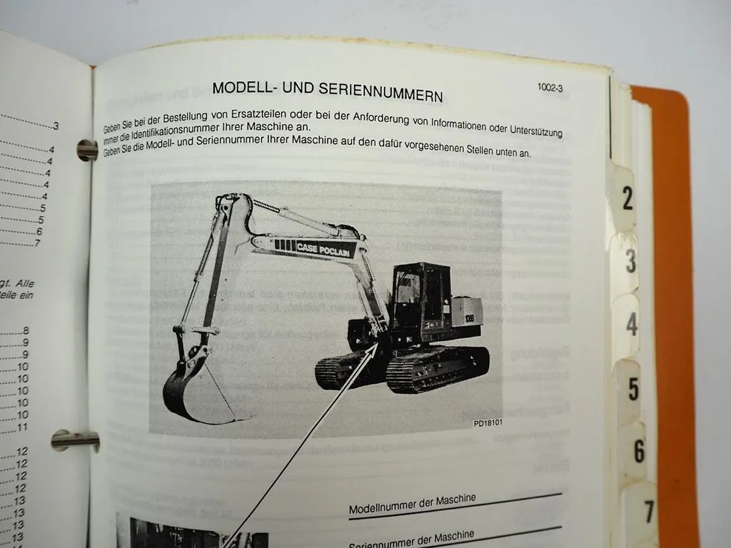 Case Poclain 1088C Bagger Werkstatthandbuch Elektrik Schaltplan Hydraulik 1992