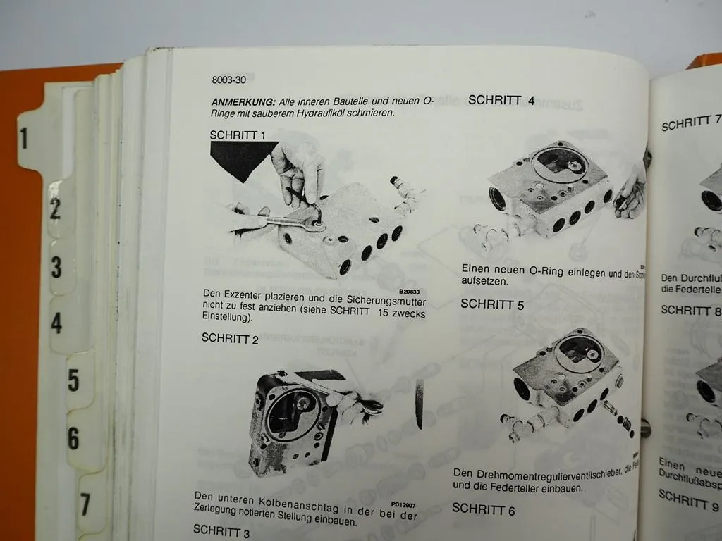 Case Poclain 1088C Bagger Werkstatthandbuch Elektrik Schaltplan Hydraulik 1992