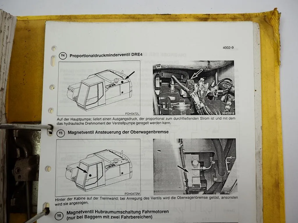 Case Poclain 1188 P C Hydraulikbagger Schulungshandbuch Elektrik Hydraulik 1994