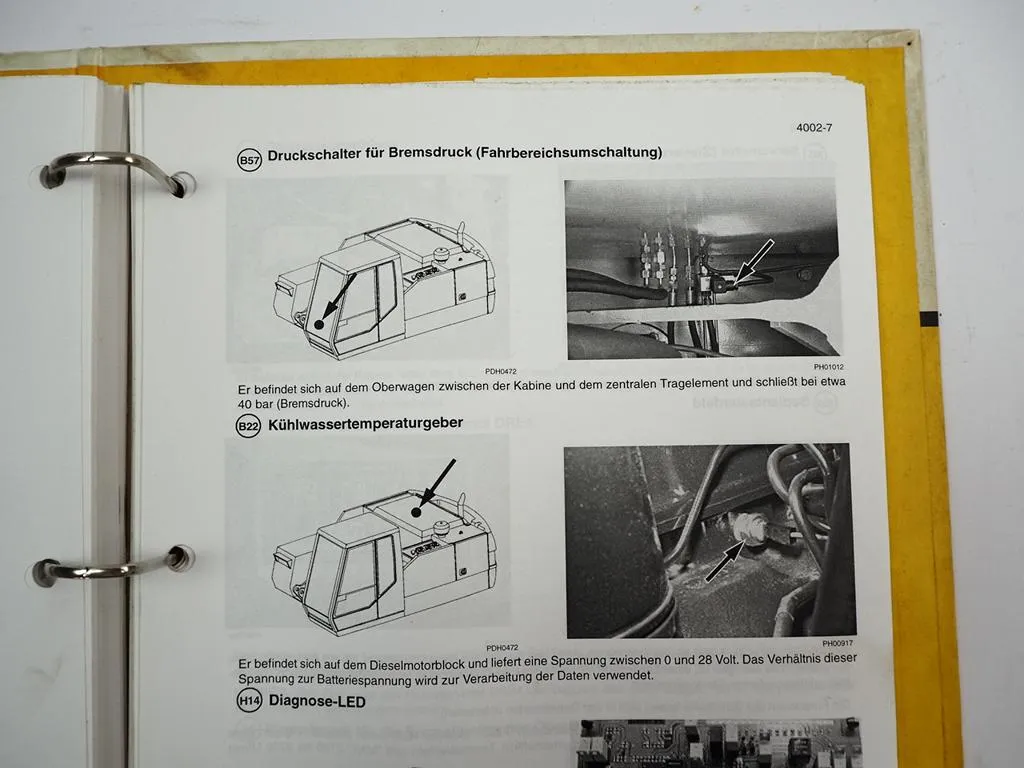 Case Poclain 1188 Radbagger Raupenbagger Schematic Set Elektrik Hydraulik 2000
