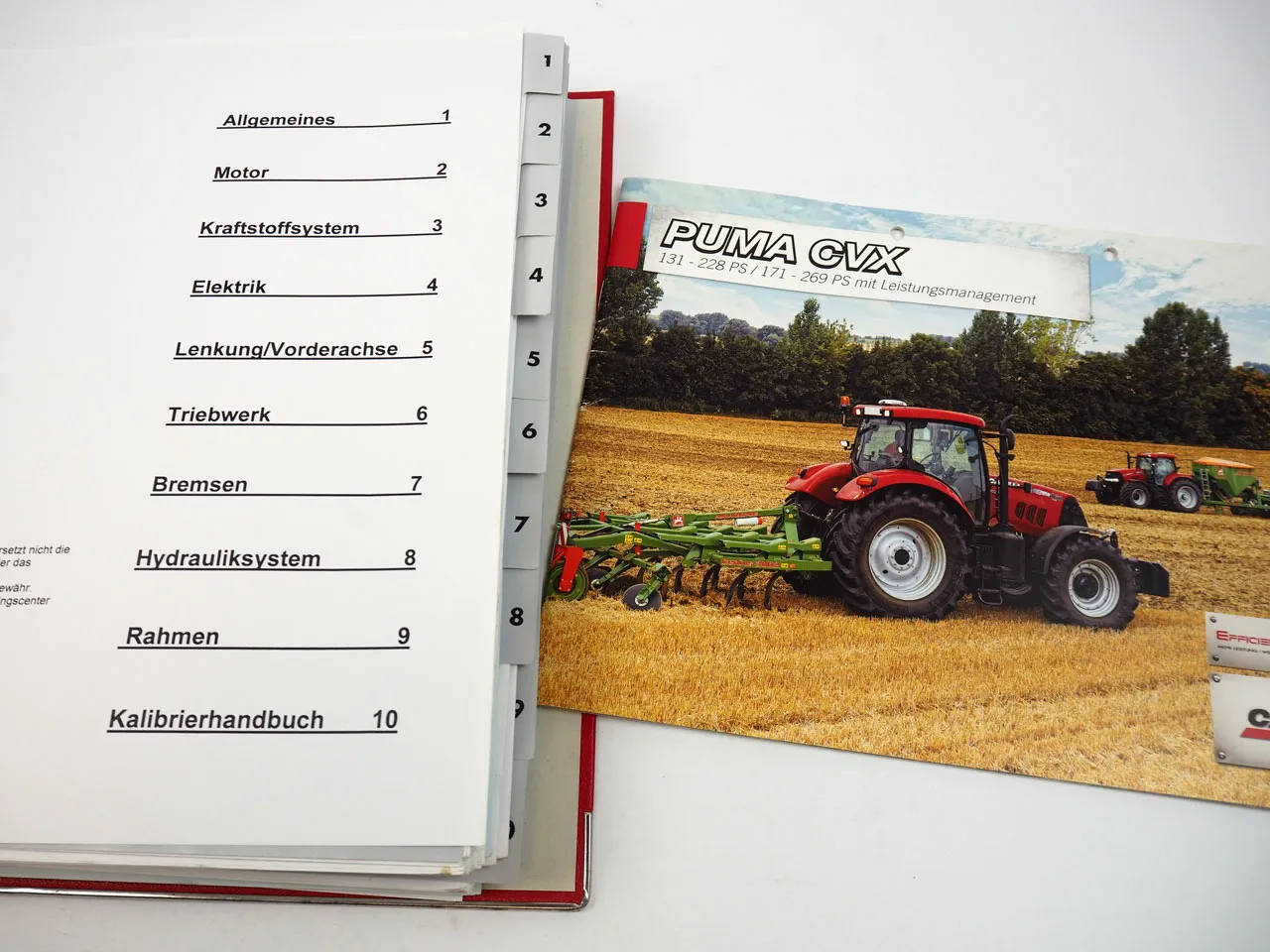 Case Puma 130 145 160 170 185 200 215 230 CVX Trainingshandbuch 2015