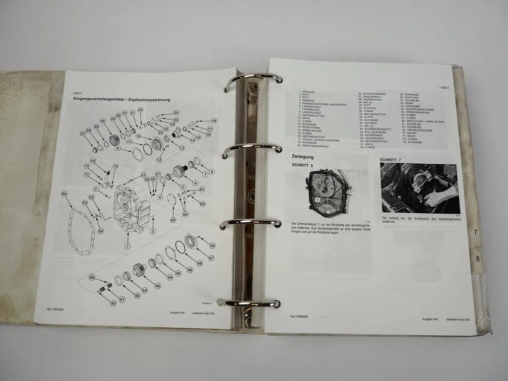 Case Steyr MX 180 200 220 240 270 Magnum Service Training Werkstatthandbuch 1999
