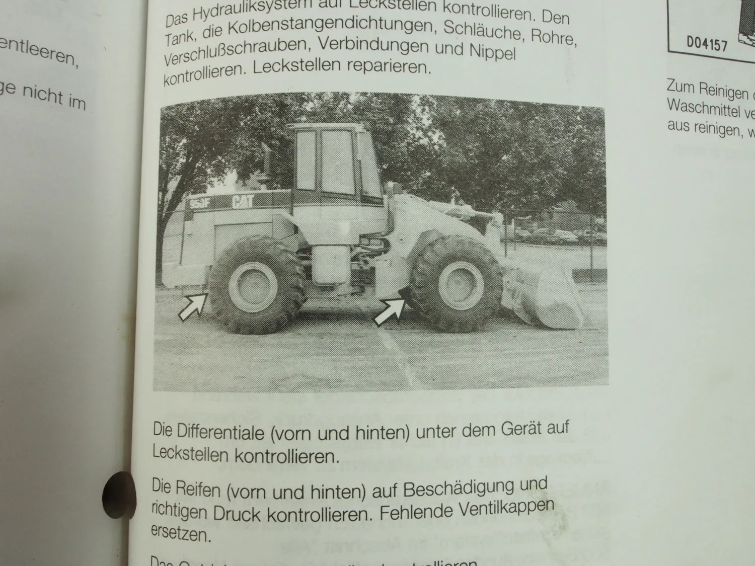 CAT Caterpillar 950F Radlader Serie 2 Betriebsanleitung Ersatzteilliste in engl