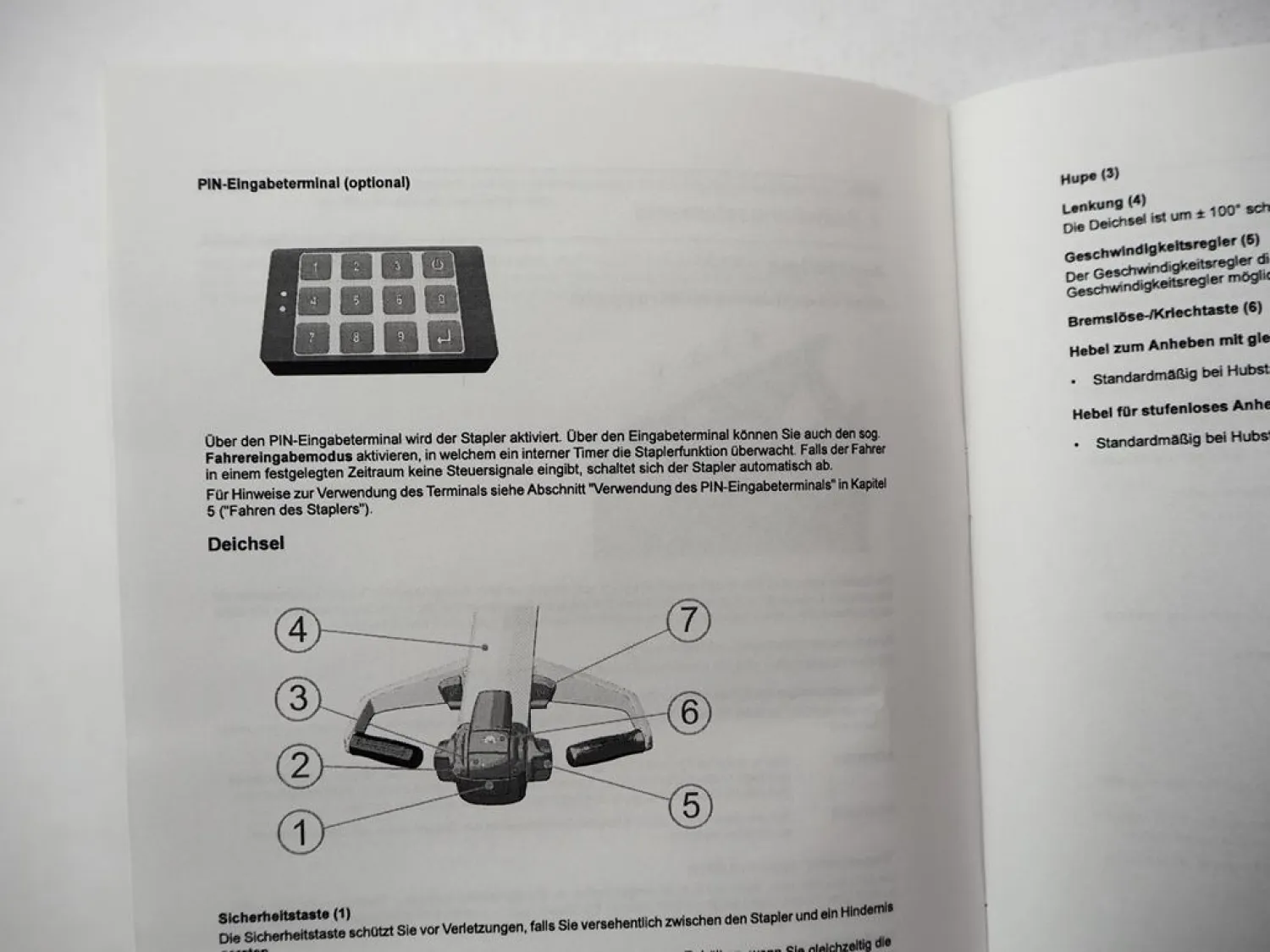 Caterpillar CAT NSP 10 12 16 N NI Stapler Hubwagen Betriebsanleitung 2007
