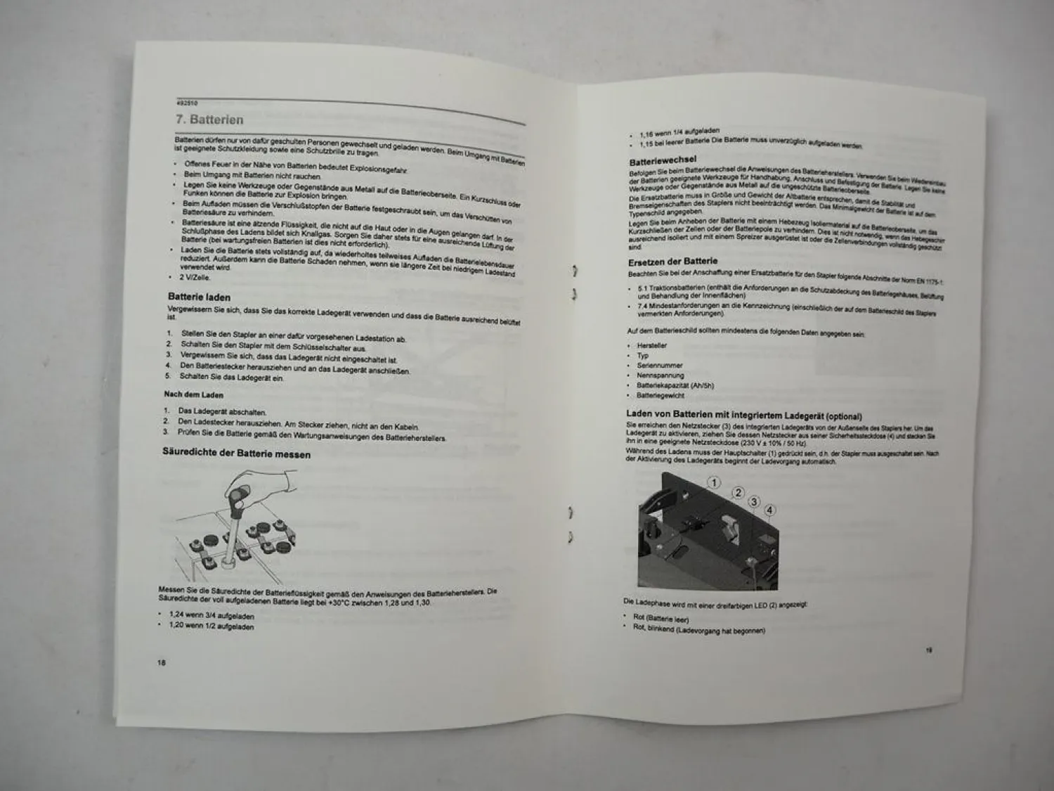 Caterpillar CAT NSP 10 12 16 N NI Stapler Hubwagen Betriebsanleitung 2007