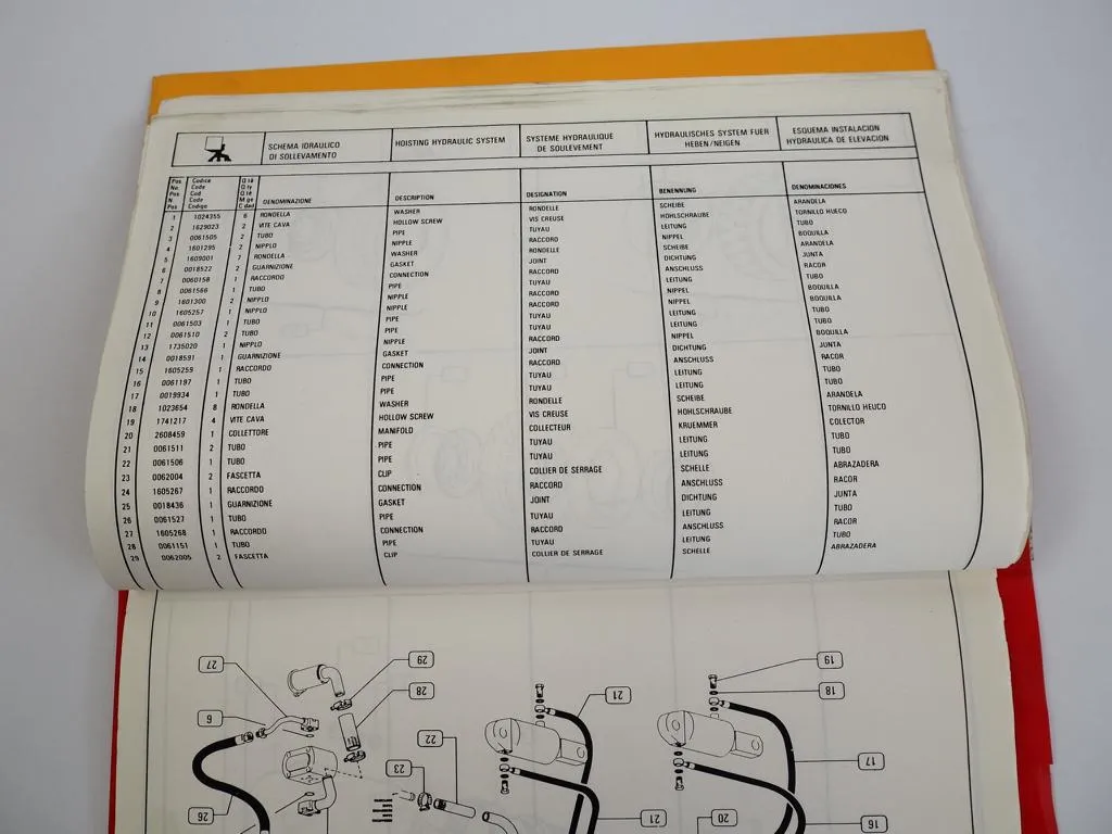 Cesab Eco KD25.1 Gabelstapler Ersatzteilliste Parts List 1988