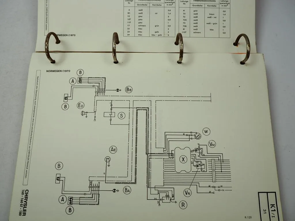 Chrysler 160 GT 180 Reparaturanleitung Reparaturhandbuch Werkstatthandbuch 1970