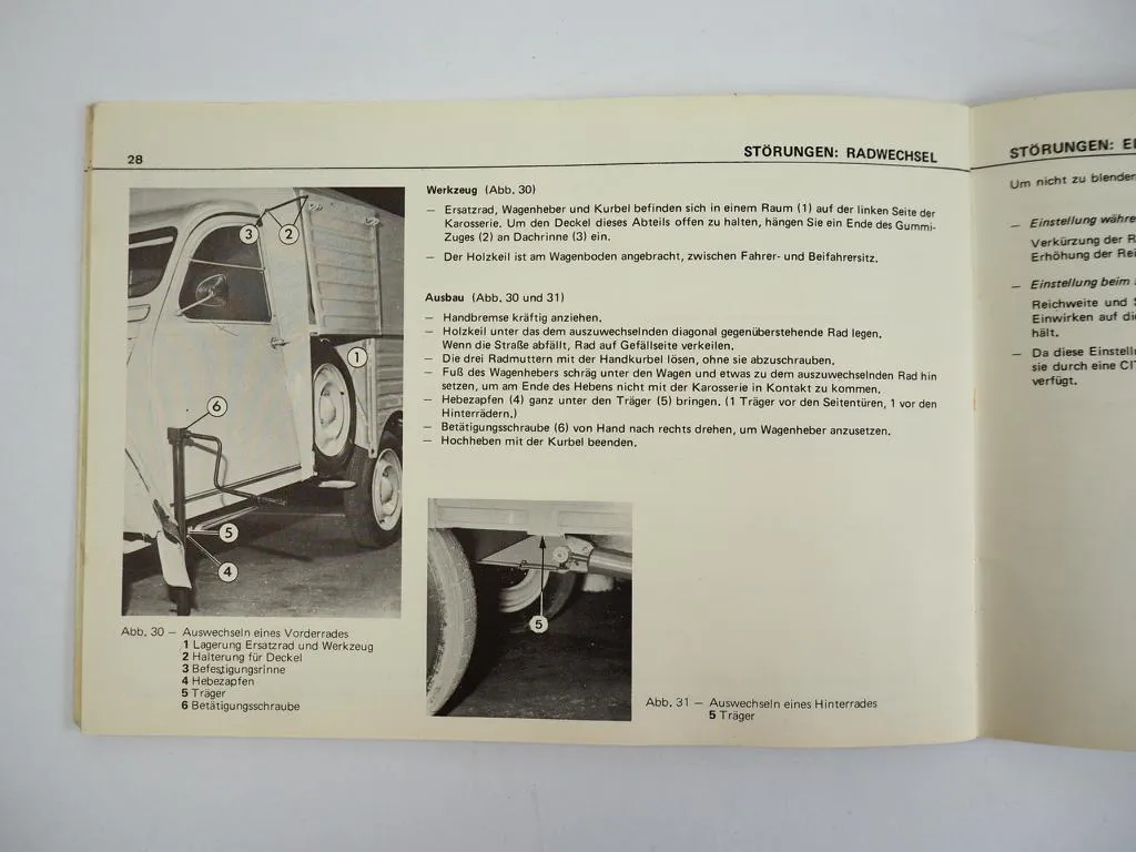 Citroen 250 400 Betriebsanleitung Wartung 1975