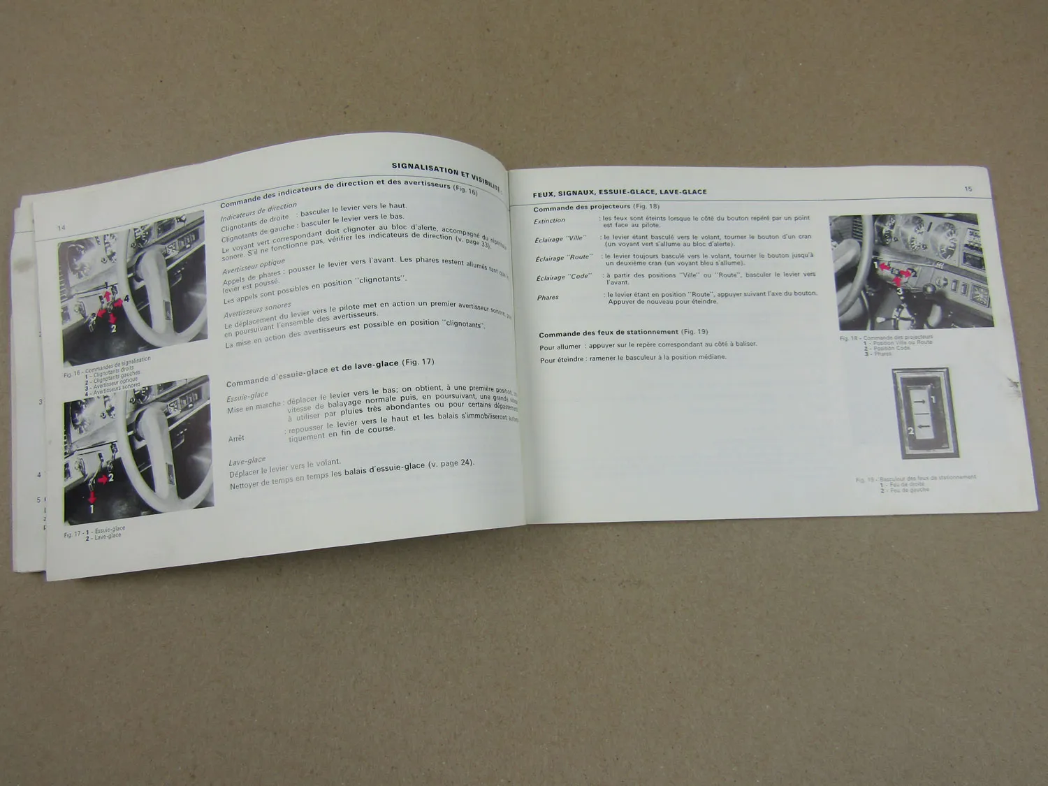 Citroen D Super Special Notice d emploi Bedienungsanleitung