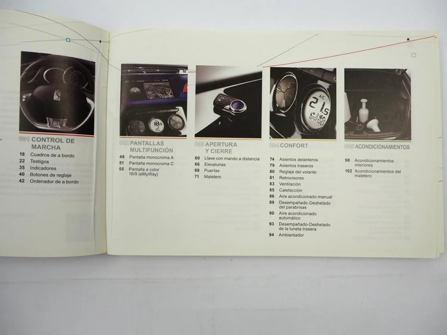 Citroen DS3 GUIA DE UTILIZACION 4/2014 instrucciones de funcionamiento