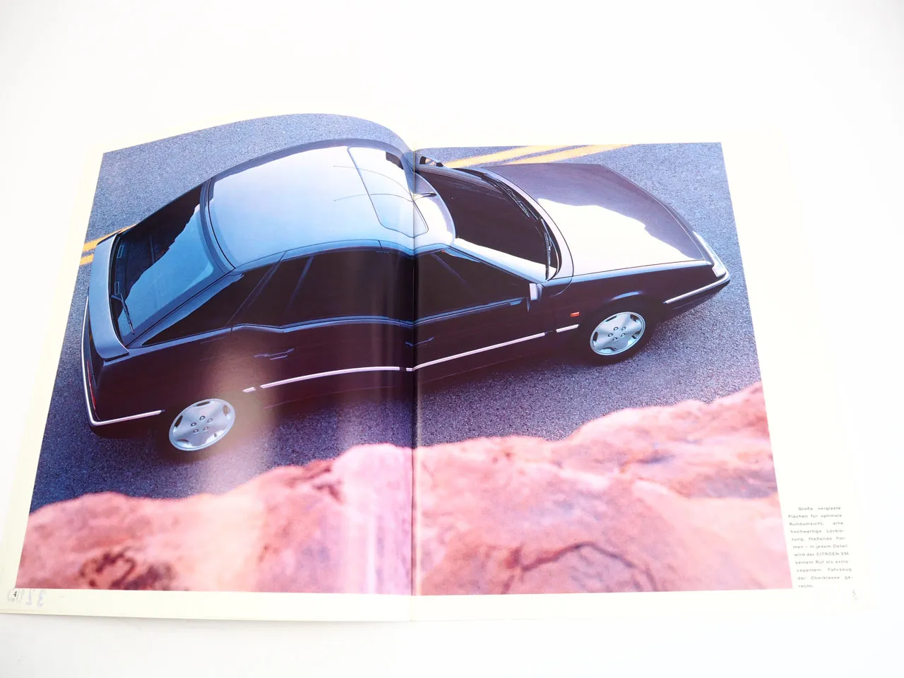 Citroen XM Typ Y3 ca. 1993 Prospekt