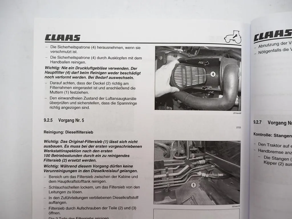 Claas Arion 510 520 530 540 610 620 630 640 C.I.S. Betriebsanleitung 2012