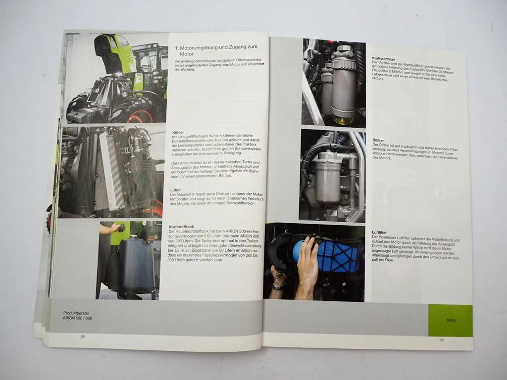 Claas Arion 510 520 530 540 610 620 630 640 Traktor Produktberater 2010