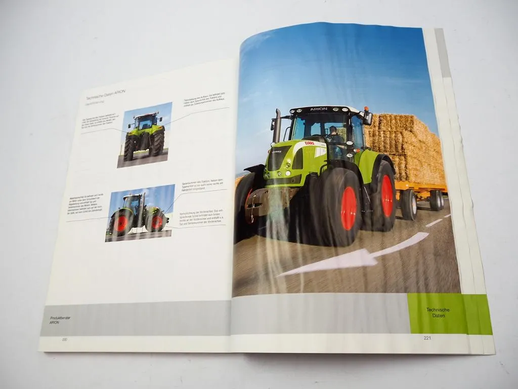 Claas Arion 510 520 530 540 610 620 630 640 Traktor Produktberater 2010