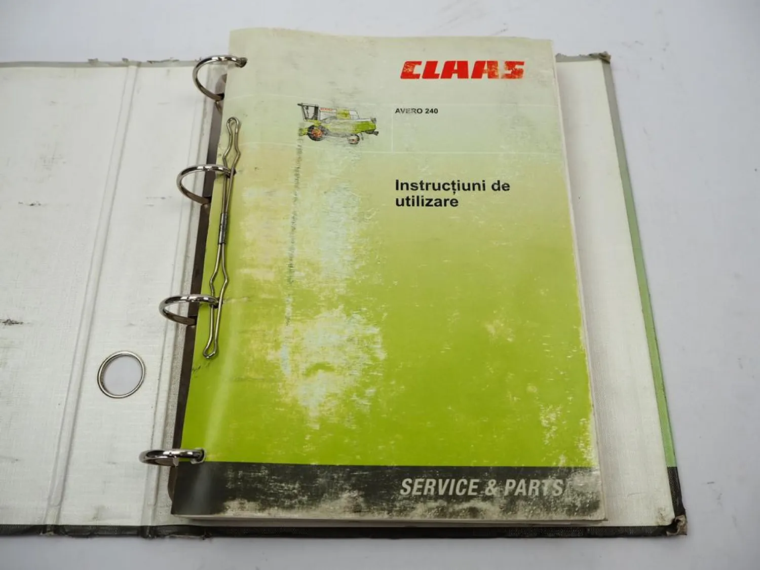 Claas Avero 240 Type 451 Instructiuni de utilizare 2010 Rumänisch
