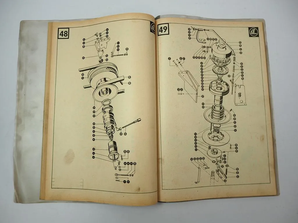 Claas Cosmos Mähdrescher Ersatzteilliste Bildkatalog 1970