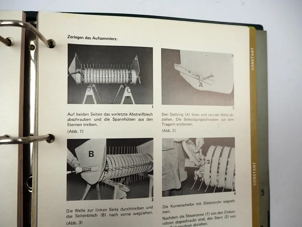 Claas Dominant Constant Markant Trabant Presse Werkstatthandbuch Reparatur 1970