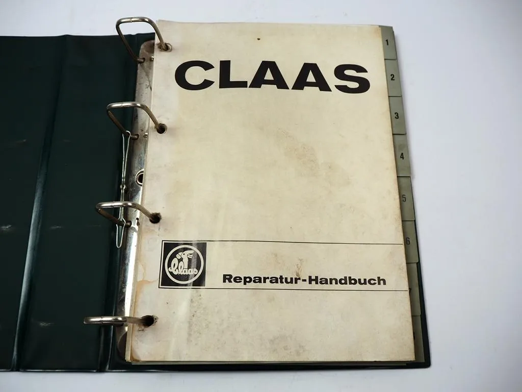 Claas Dominant Constant Markant Trabant Presse Werkstatthandbuch Reparatur 1970