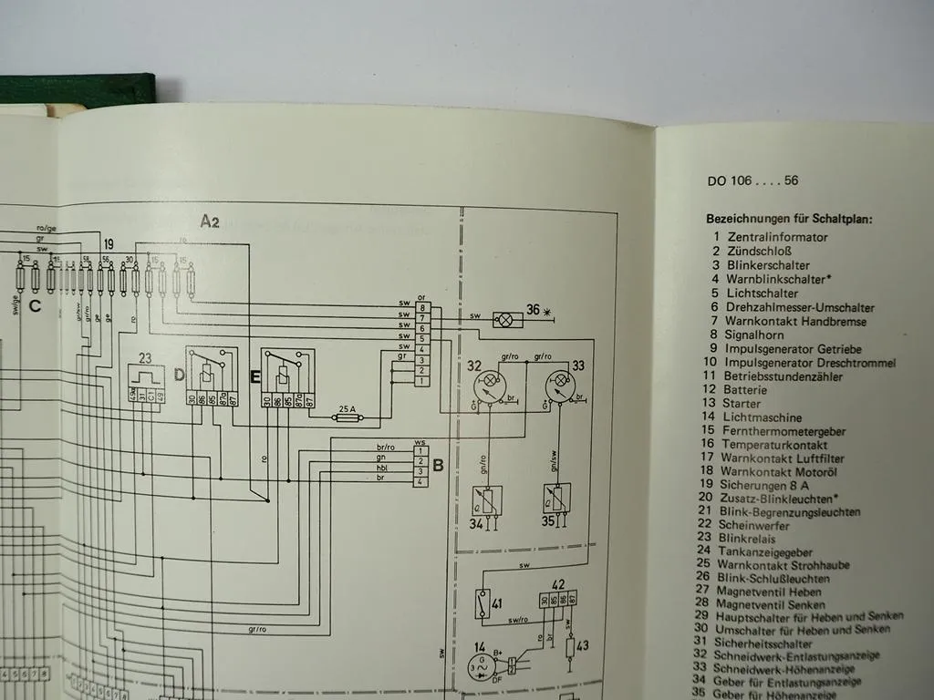 Claas Dominator 106 96 86 76 66 56 Mähdrescher Werkstatthandbuch Reparatur 1982