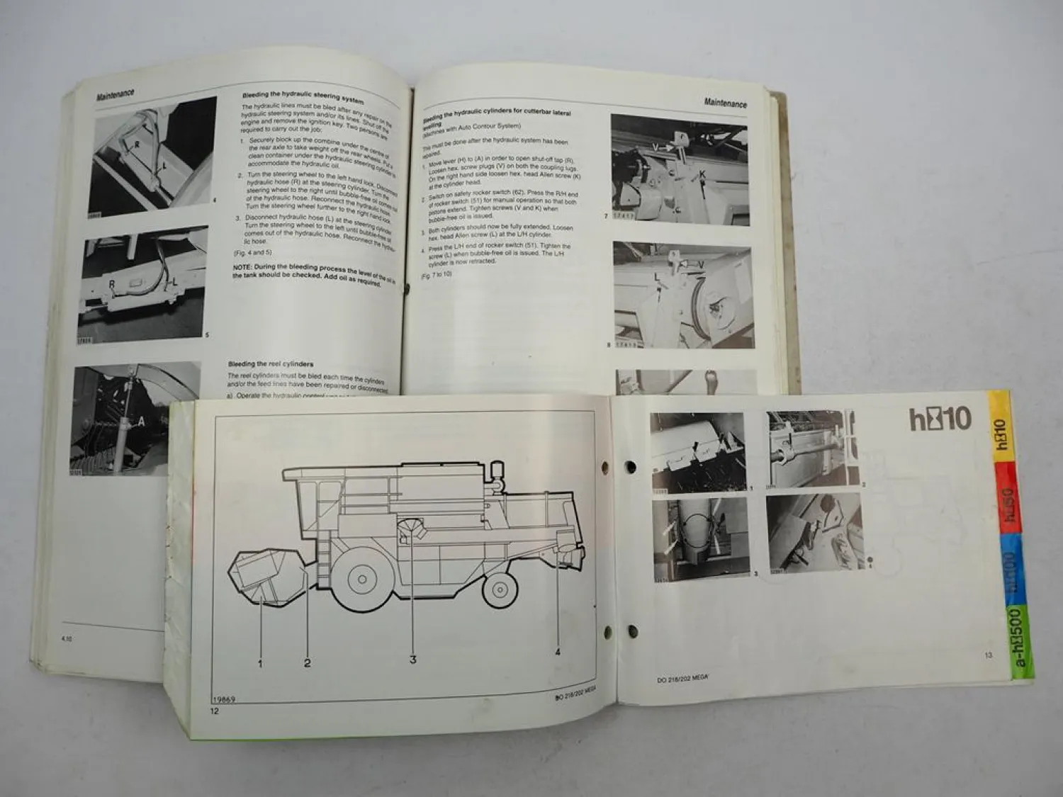 Claas Dominator 202 203 204 208 218 Mega Operators Manual 1994 Englisch