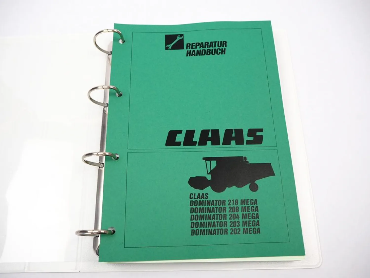 Claas Dominator 202 bis 218 Mega Werkstatthandbuch
