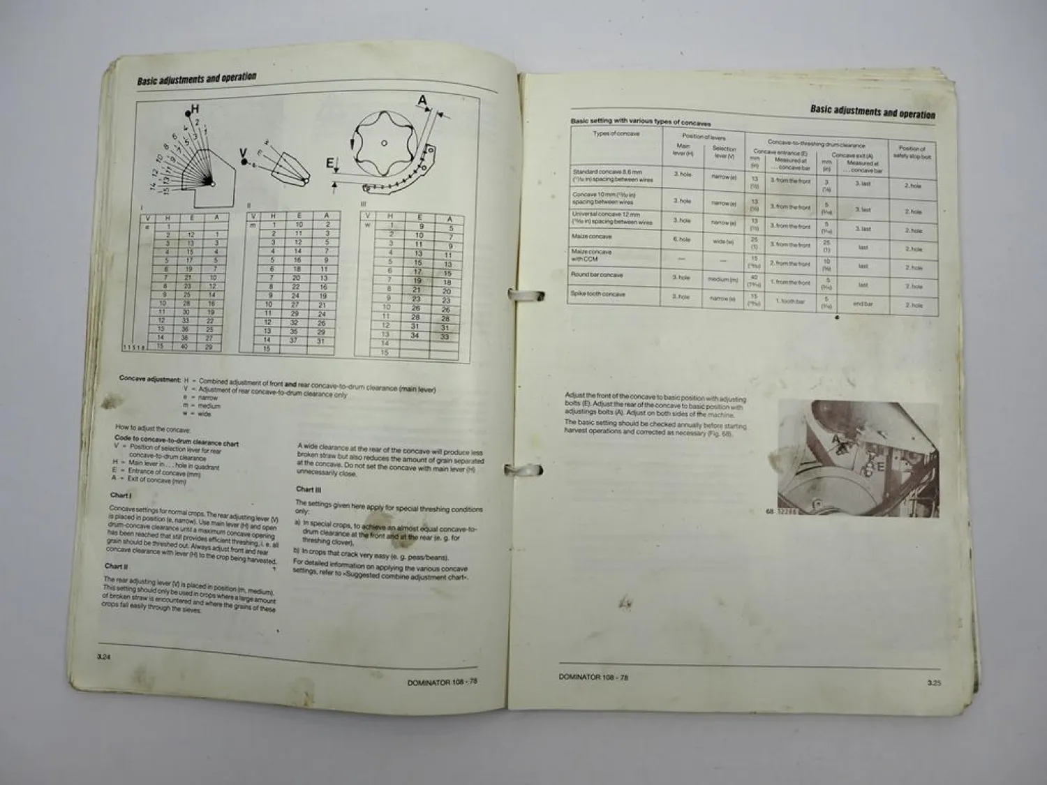 Claas Dominator 78 88 98 108 SL S Combine Operators Manual 1989 Englisch