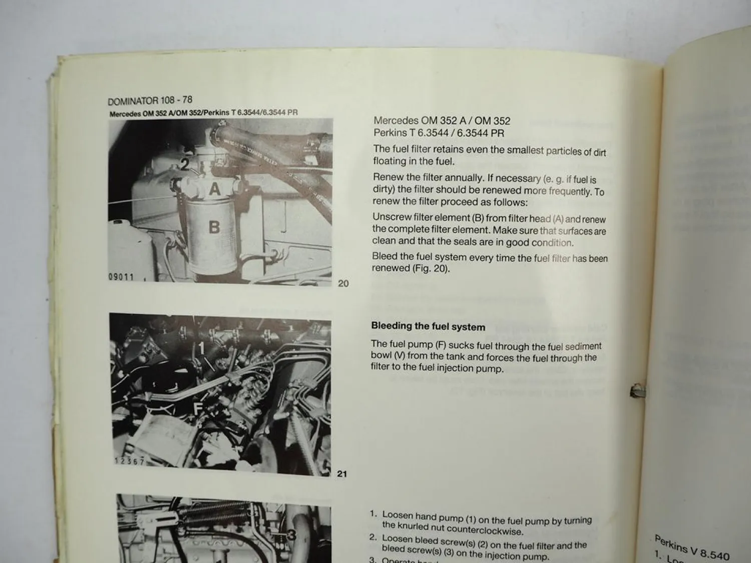 Claas Dominator 78 88 98 108 SL S Operators Manual Maintenance 1986