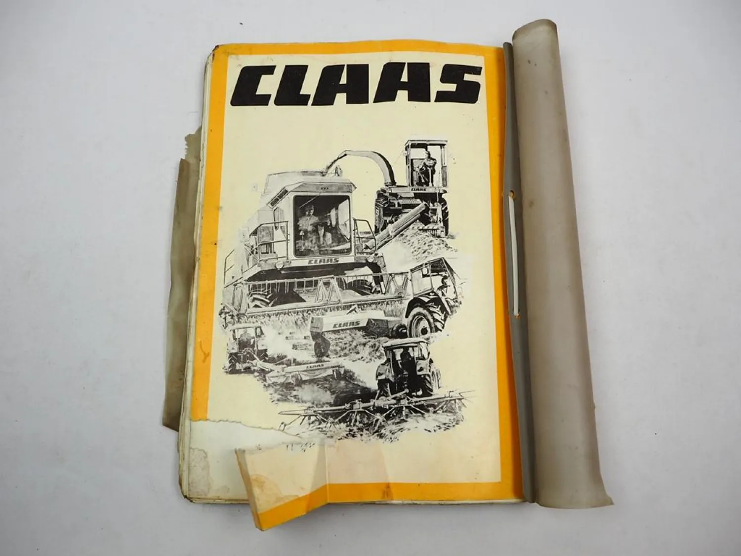 Claas Dominator 86 96 106 Operators Manual Maintenance Wiring Diagram 1981 engl.