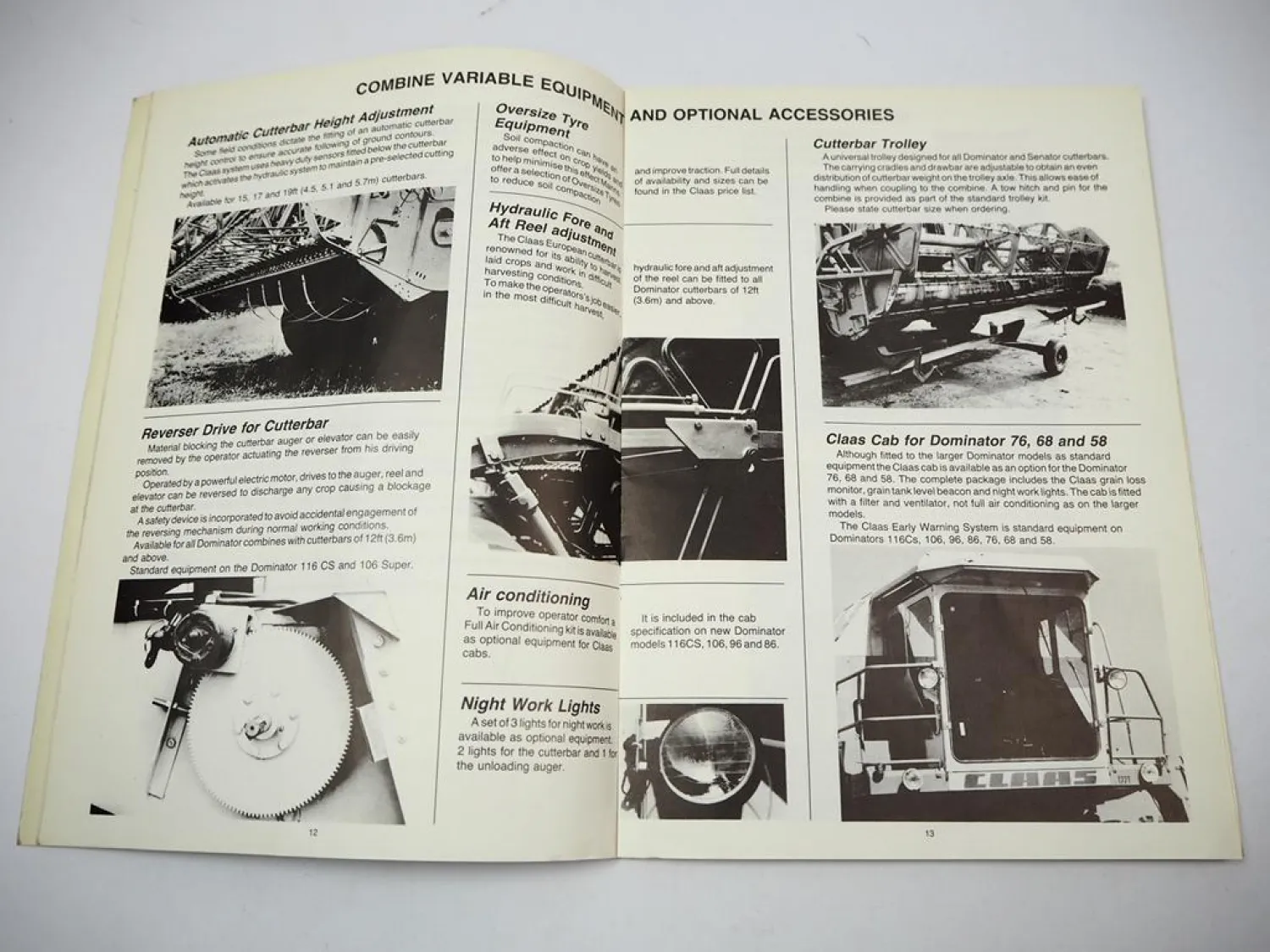 Claas Dominator and Commandor Combine Operation Course Manns Training