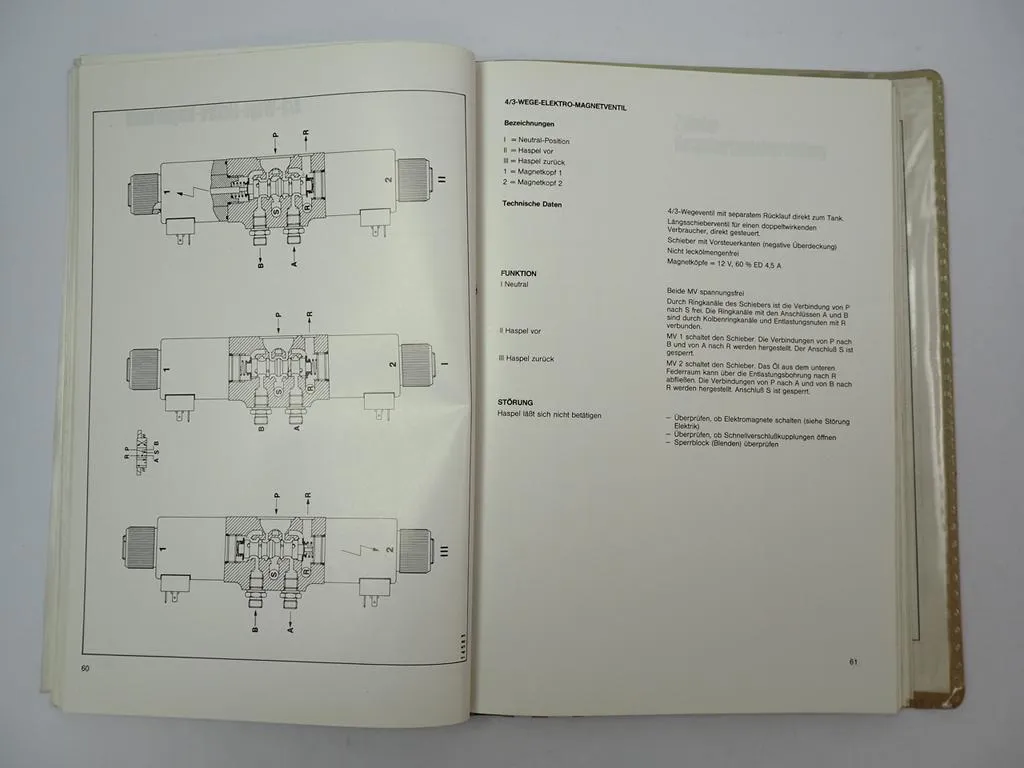 Claas Dominator Commandor Mähdrescher Hydraulik Elektrik Schaltplan 1988