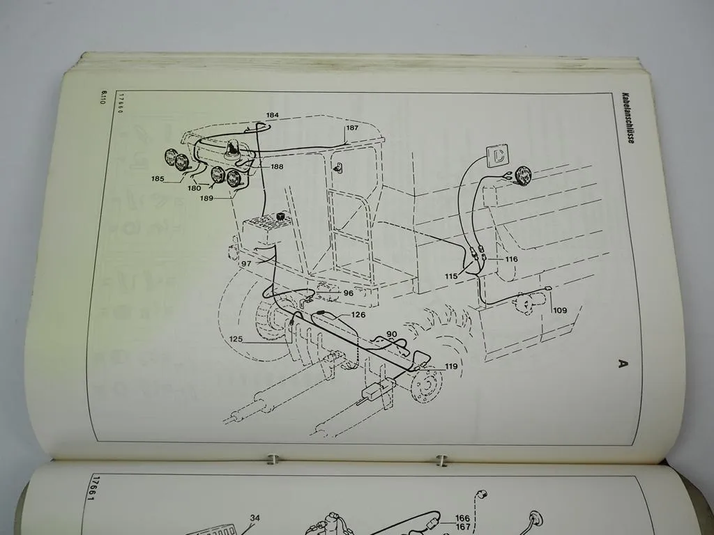 Claas Dominator Commandor Mähdrescher Hydraulik Elektrik Werkstatthandbuch 1991