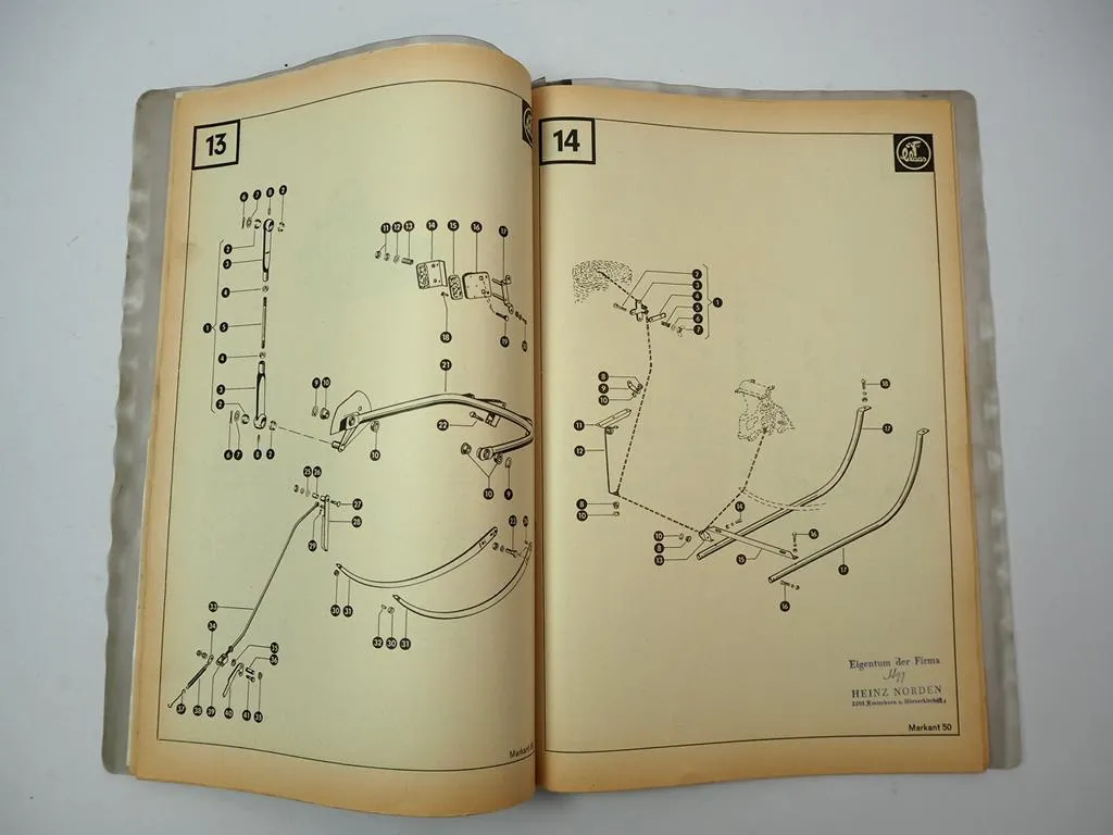 Claas Markant 50 Ballenpresse Ersatzteilliste Bildkatalog Spare Parts List 1976