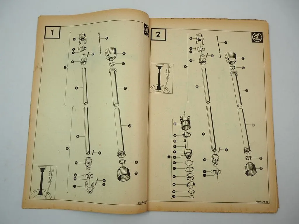 Claas Markant 52 45 Ballenpresse Ersatzteilliste Bildkatalog 1979