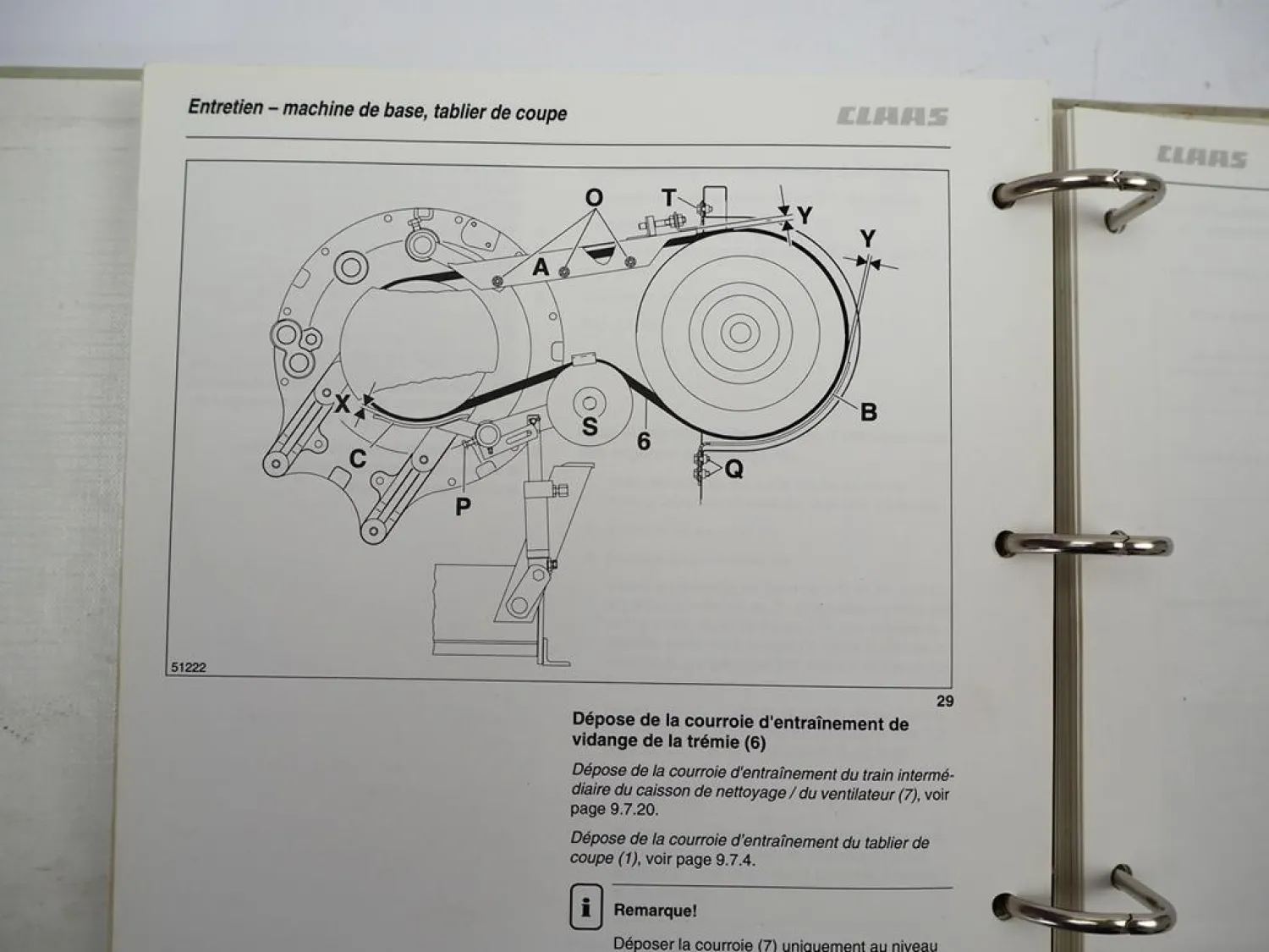 Claas Medion 310 320 330 340 Notice dutilisation entretien 2004 Französisch