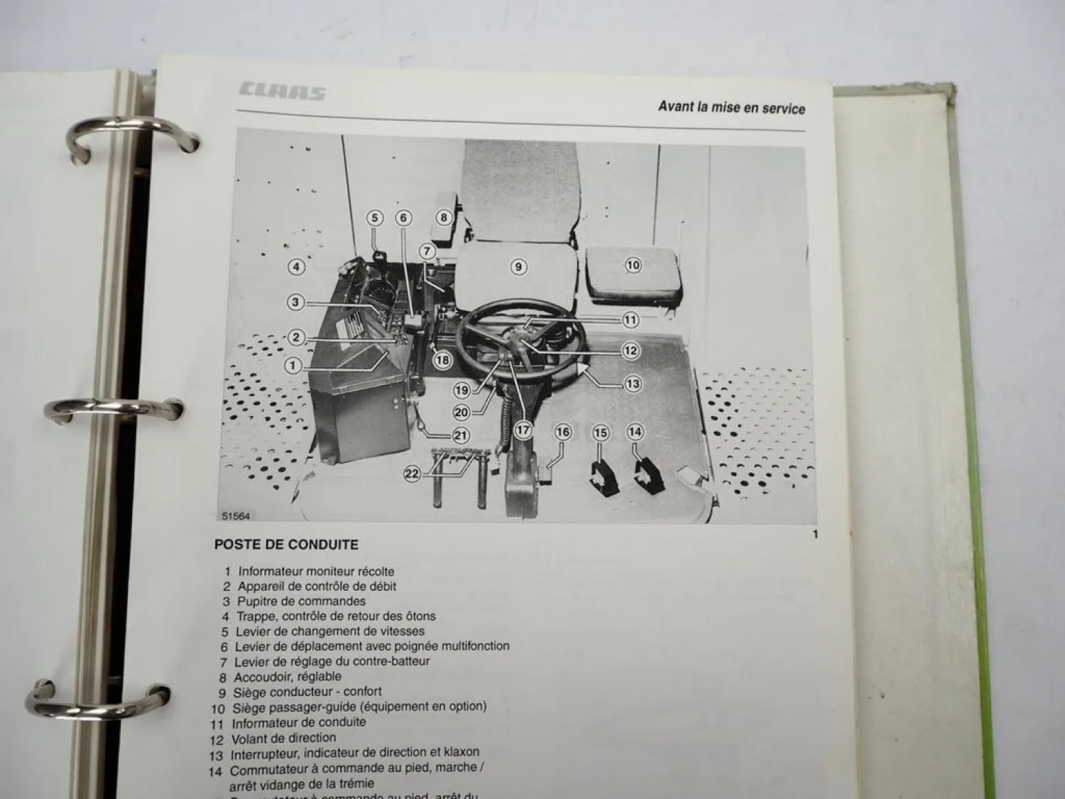 Claas Medion 310 320 330 340 Notice dutilisation et entretien 2004 Französisch