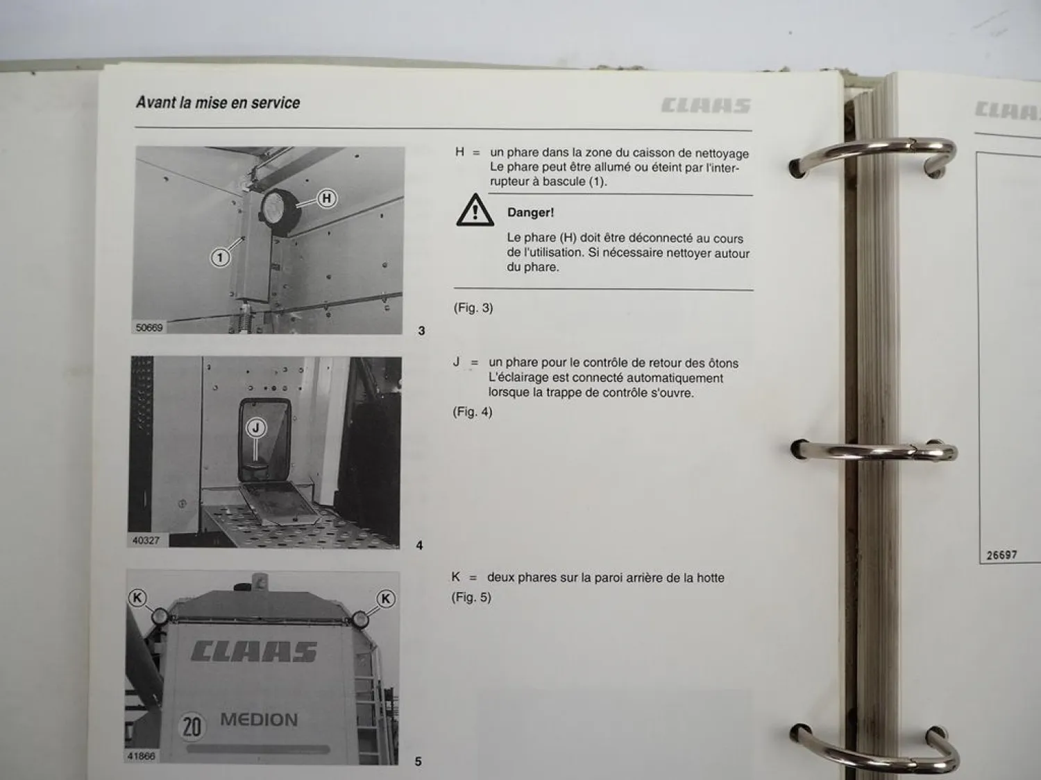 Claas Medion 310 320 330 340 Notice dutilisation et entretien 2004 Französisch