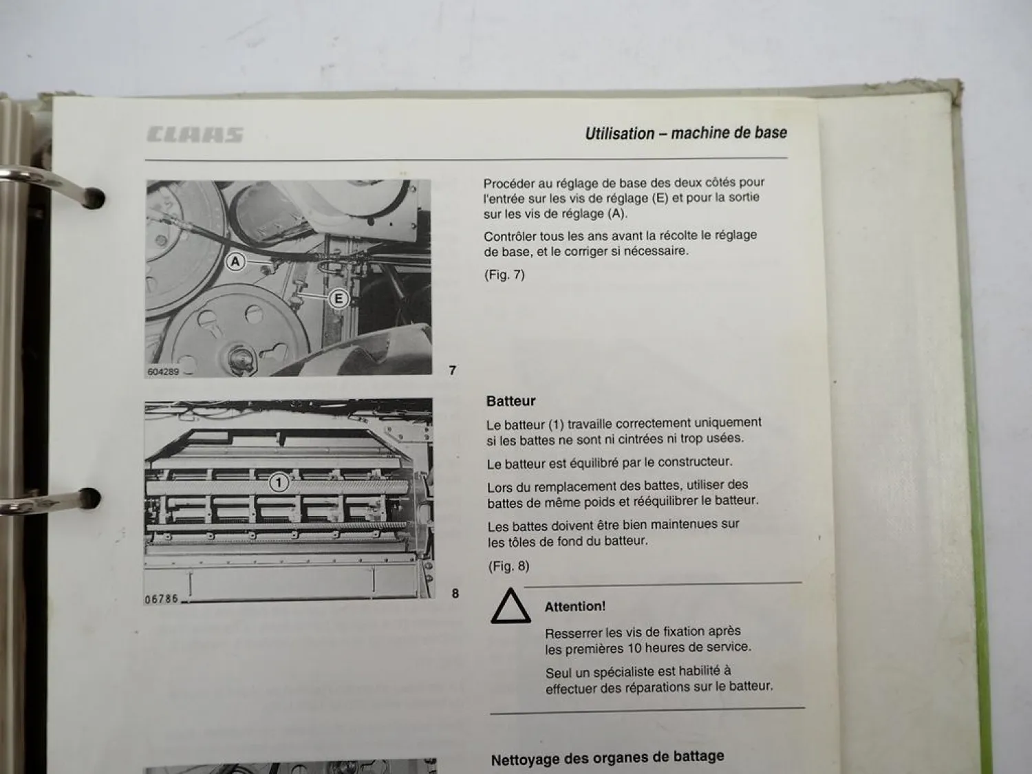Claas Medion 310 320 330 340 Notice dutilisation et entretien 2004 Französisch