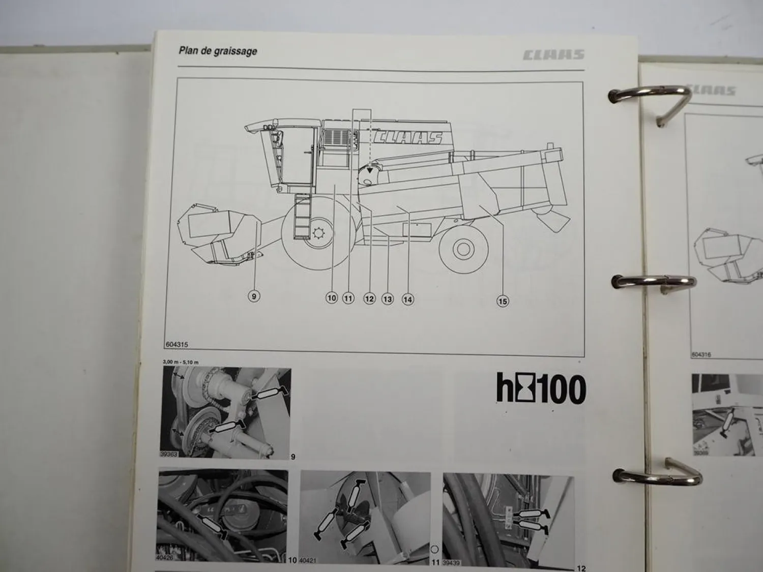 Claas Medion 310 320 330 340 Notice dutilisation et entretien 2004 Französisch